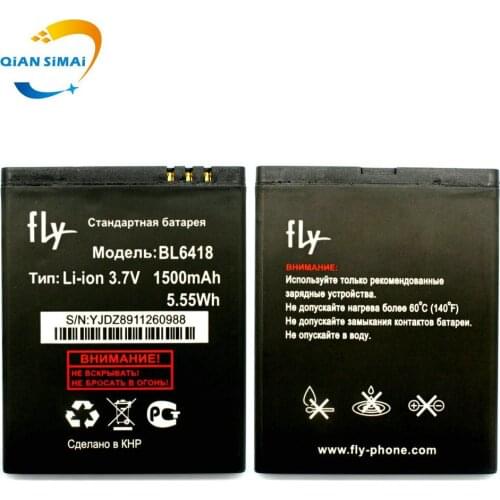 New 1PCS 100% high quality original BL6418 BL 6418 battery For FLY BL6418 phone+track code