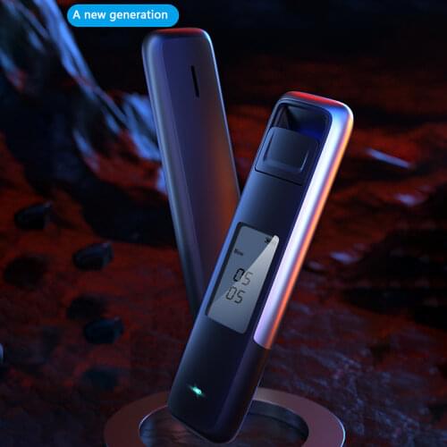 Non-Contact Digital Breath Alcohol Tester, Real Time Response with Audible AlertBacklight LCD Screen，USB Rechargeable