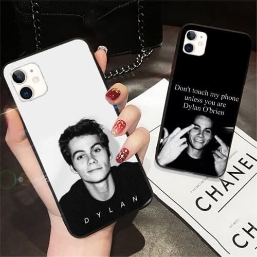 Dylan O'Brien Teen Wolf Phone Case for iPhone 11 12 mini pro XS MAX 8 7 6 6S Plus X 5S SE 2020 XR