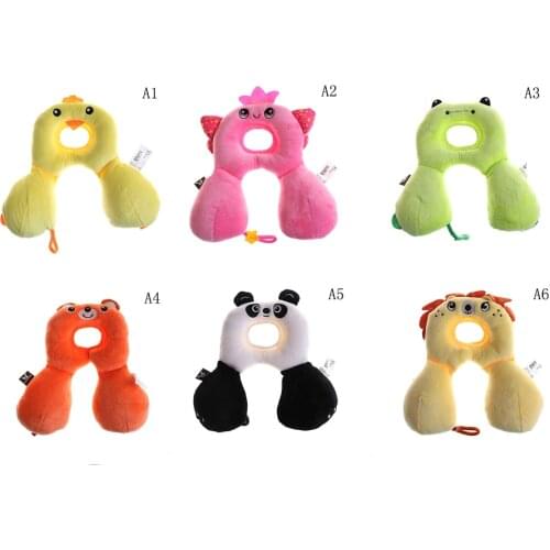 Baby Travel Car Cartoon Seat Pillow Stroller Cushion Head Neck Support Headrest