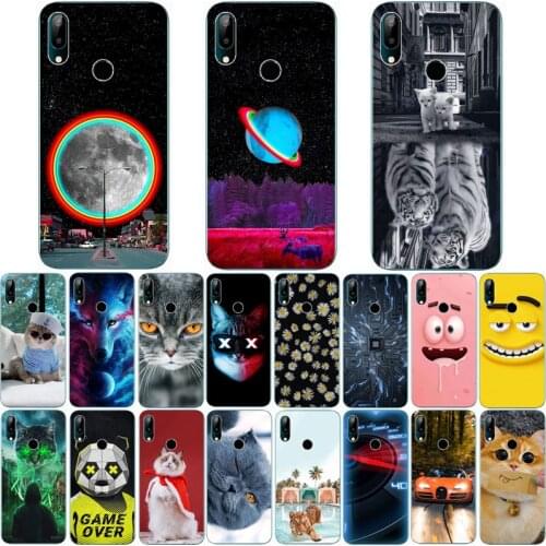 For BQ 5731L MAGIC S Case Wolf Silicon TPU Fundas for BQ 5731L Magic S Cat Animal Shell Bag Housing Phone Cases