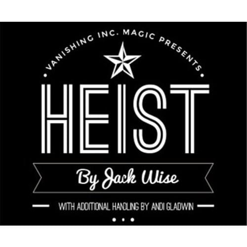 Heist By Jack Wise And Vanishing Inc. - Magic Tricks Illusions Stage Mentalism Party Magic Accessories Comedy
