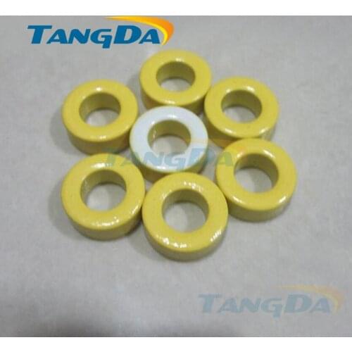Tangda Iron Power Cores inductor T68-26A 17.2*9.65*6.35 mm yellow/white coated ferrite ring core Magnet filtering