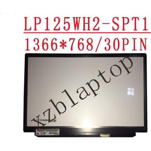 LP125WH2-SPT1 For lenovo x240 x250 x260 laptop screen LP125WH2-SPT1 12.5" HD LED IPS 1366X768 FRU:04X0437 LCD SCREEN display