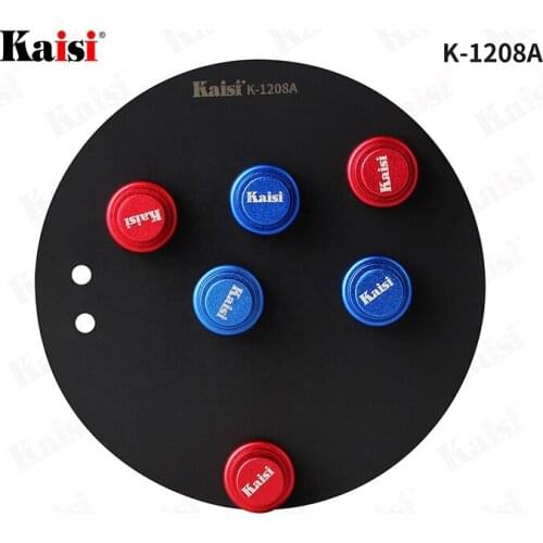 Kaisi 1208A Magnetic PCB Holder Mobile Phone Repairs Tools With 6Pcs Magnetic Absorption Cellphone Motherboard Clip Fixture
