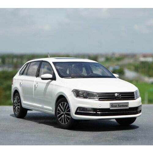 1/18 Alloy Die-casting Car Model Original Shanghai Volkswagen Santana Travel Edition Haona Adult Collection Toys for Children