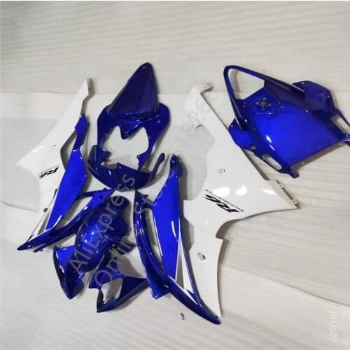New For Yamaha YZFR6 08 09 10 11 12 14 blue white Fairing kit YZF R6 2008 2014 YZF600 Motorcycle Bodywork Fairing