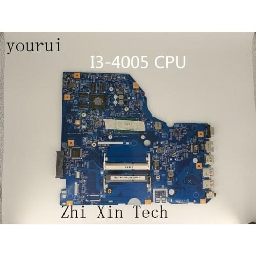 Yourui Original For Acer Aspire E5-772 E5-772G Laptop Motherboard Processor i3-4005u DDR3 100% Test all functions 100