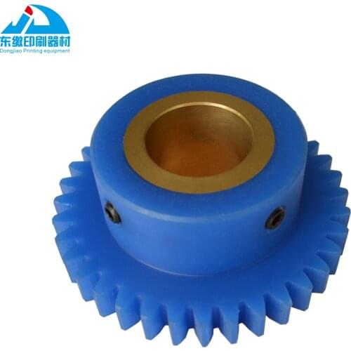 Komori Printing Machinery 36 Teeth Gear OD 77mm, ID 25mm, Thickness 42mm, Mitsubishi Printing Machinery Parts