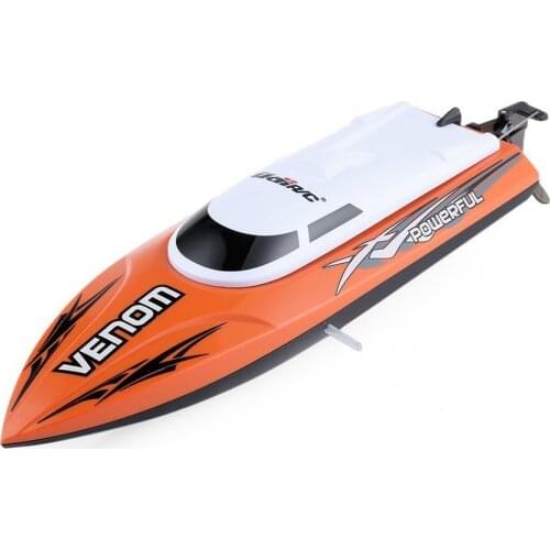 RC Boat UDI 001 Remote Control Boat Tempo Power Venom 2.4G Mini RC Speedboat with Auto Rectifying Deviation Direction Function