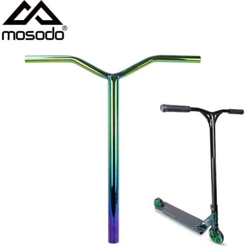 Mosodo Pro Scooter Bars SCS Stunt Scooter Handlebar Aluminum Oversize Black Kick Scooter Bar Scooter Parts Accessories