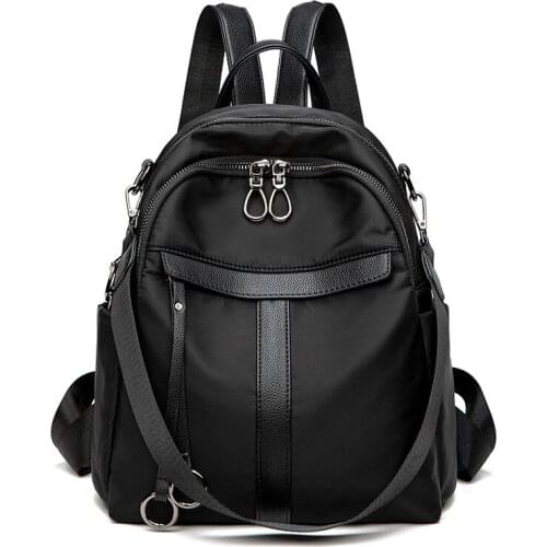 Anti-theft Small Backpack New 2020 Wild Oxford Cloth Backpack Female Large Capacity Multi-purpose Travel Backpack ZF10210