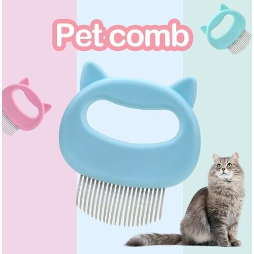 Hair Shedding Cleaning Brush Pet Grooming Pet Supplies Cat Dog Massage Comb Shell Comb Hair Removal