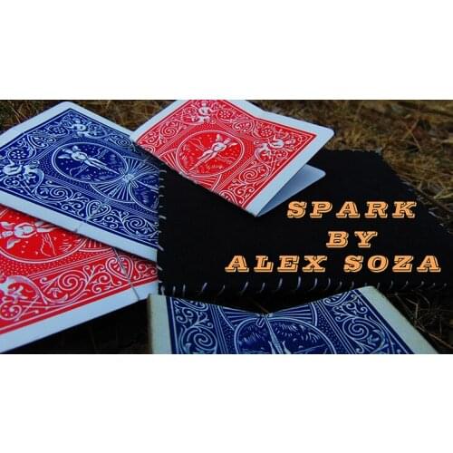 Spark by Alex Soza Magic Tricks Card Magia Magician Stage Classic Toys Illusion Gimmicks Prop Funny Mentalism