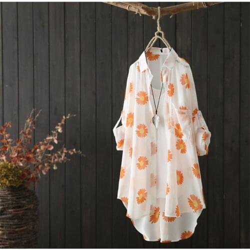 SunnyMiar Long Blouses
