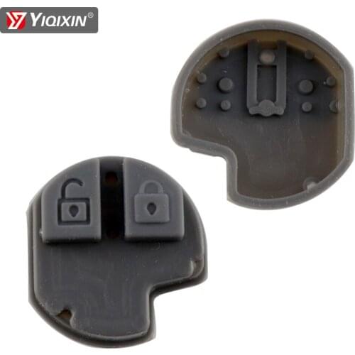 YIQIXIN 2 Buttons Car Remote Key Fob Rubber Button Repair Pad For Suzuki Grand Swift SX4 Liana Aerio Vitara Jimny Key Pad