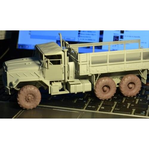 1 / 35(6 pieces) Modification of assembly model American wheel model Sagged tyres for M923(US 5 ton turck)2-1
