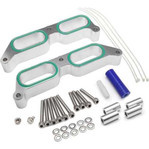 1Set High Quality Billet Power Blocks Intake Manifold Spacers For Subaru BRZ 2013-2017 Scion FR-S 2013-2016 Car accessories