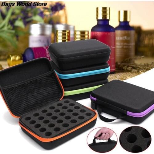 10Ml 30 Bottles Essential Oil Carry Case Holder Storage Perfume Aromatherapy Hand Bag Nail Polish Holder