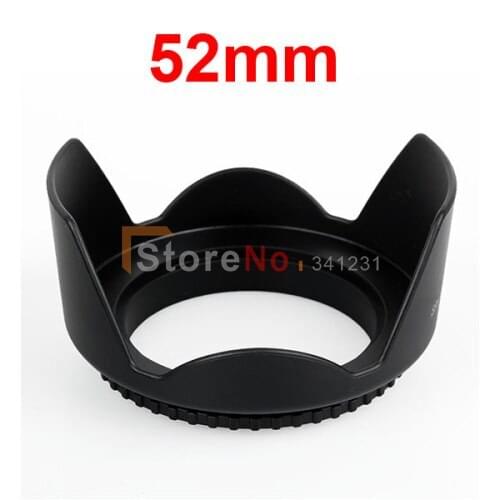 2pcs 52mm Flower Petal Lens Hood For Canon For nikon 52mm lens