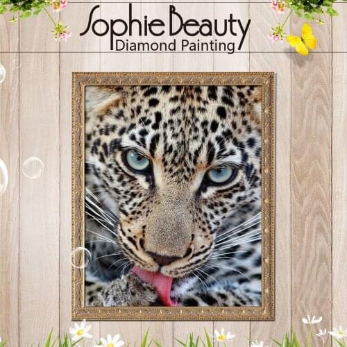 2018 Diy Diamond Europe Resin Painting Cross Stitch Embroidery Paint Top Fashion New Style Beautiful Pretty Tigers Mosaic