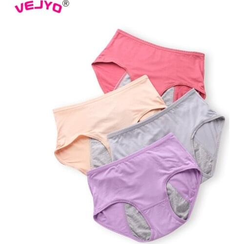 3pcs Breathable Leak Proof Menstrual Panties Women Hygiene Sanitary Periods Panties Menstrual Pants Dropshipping Health Product