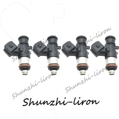 4pcs Fuel Injector Nozzle For OEM 0280158046 Automotive 8200292590 For Dacia Renault 1.2L 16V D4F RENAULT 12ohm 05-09