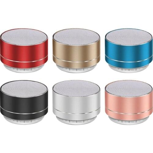 A10 Wireless Bluetooth Audio Small Steel Cannon Subwoofer Mini Portable Gift Card Bluetooth Speaker
