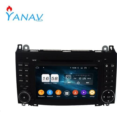 Android Car radio audio 2DIN stereo receiver For BENZ A-B Class W169 W245 Viano 2004-2018 car GPS navigation multimedia player