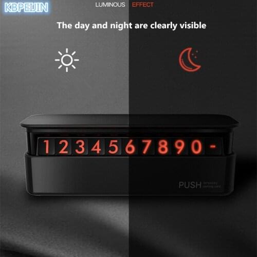 Car-styling Car Drawer Plate Style Parking Card Aromatherapy 2 and 1 Sticker for KIA sportage rio sorento cerato k2 High quality