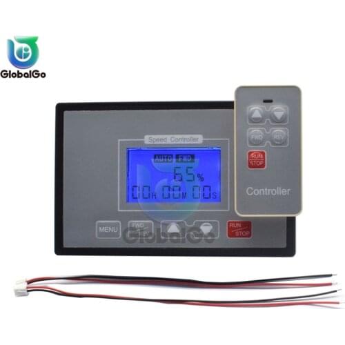 Wireless remote control DC motor speed controller DC10-55V 60A