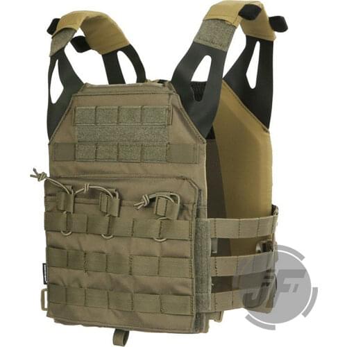 Emerson Tactical Jumpable Plate Carrier EmersonGear JPC Assault Lightweight Combat Vest Body Armor Adjustable MOLLE + Plates