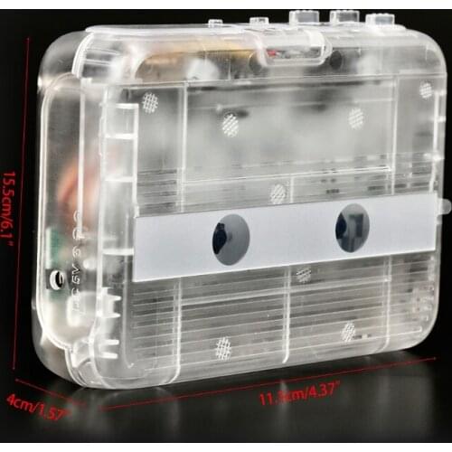 29ED Play Cassette Tape Music Everywhere Cassette Players Bluetooth-compatible Player Portable Cassette Players USB Power