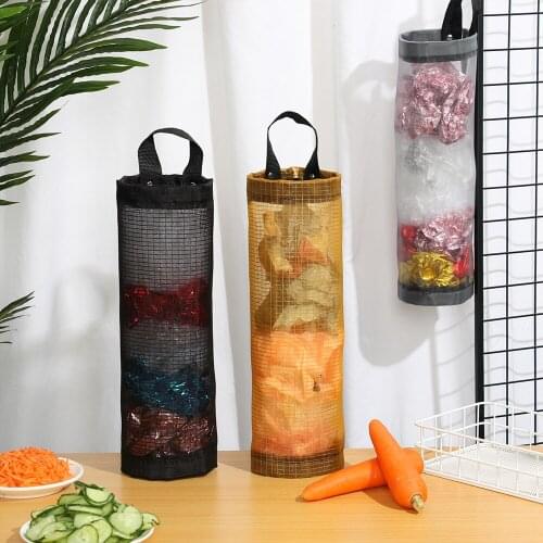 Creative Hanging Organizer Kitchen Bathroom Home Decor Convenient Sampling Grocery Storage Bag Garbage Bags Dispenser