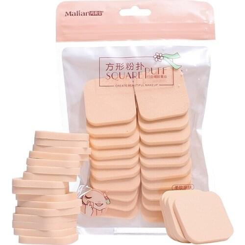 20 Pcs/set Powder Puff Soft Foundation Powder Sponge Cosmetic Face Body Powder Puff Makeup Puff Beauty Girl Women Tools