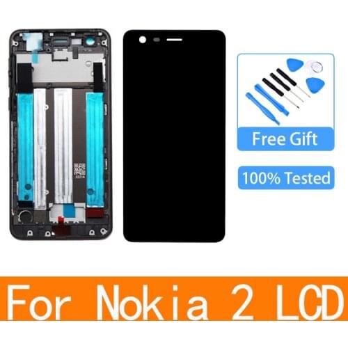 Original For Nokia 2 N2 TA-1007 TA-1029 TA-1023 TA-1035 TA-1011 LCD Display Touch Screen Digitizer Assembly Replacement