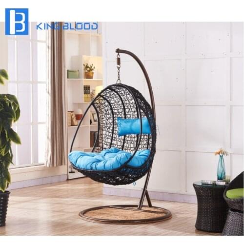 Outdoor Hanging egg chair patio garden swinging chairs