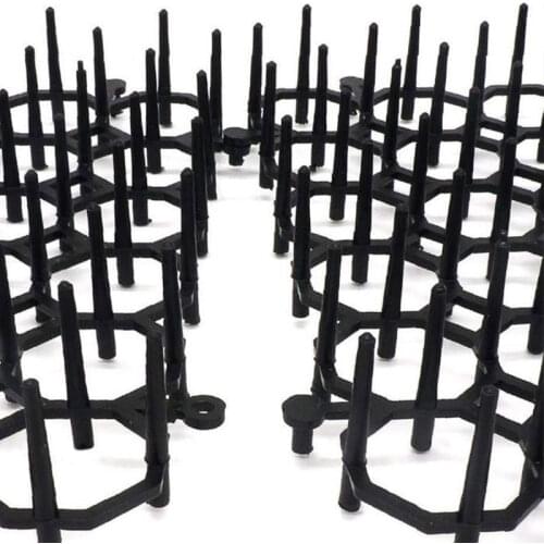 Garden Prickle Strip Dig Stop Cat Repellent Deterrent Mat Spike Portable Anti-Cat Dog Outdoor Garden Supplies