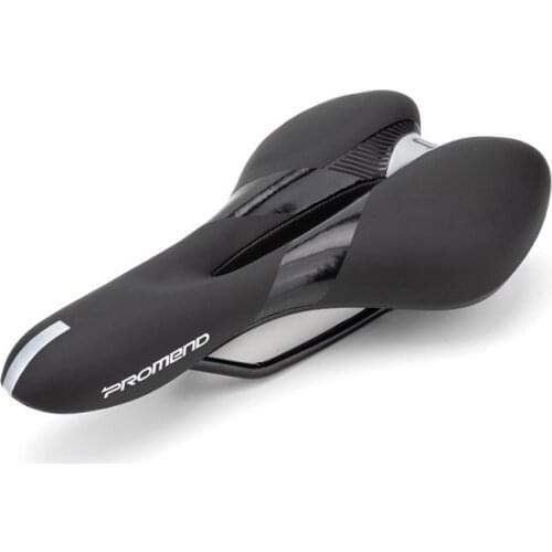 MTB/Road Bicycle Bike Saddle Seat Silicone Cushion Hollow Breathable Cycling Seat Shockproof Bicycle Air Guide Groove Saddle
