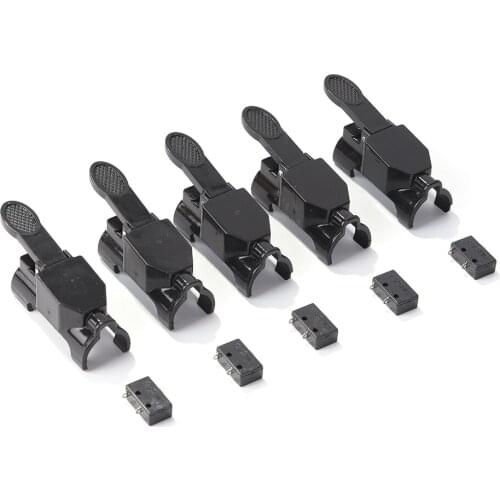 10pcs High Sensitivity Switch Trigger with Micro Switch for TIG Argon Arc Welding Plasma Torch Welding Soldering Supplies