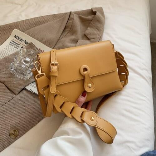 Fashion Women Pu Leather Shoulder Messenger Bags High Quality Ladies Purse Handbags Designer Female Casual Small Crossbody Bags