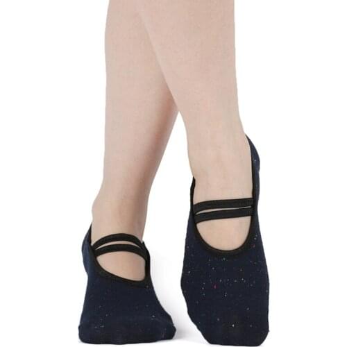 Women Sports Socks For Quick-Dry Yoga Pilates Dance Gym Fitness Barre Non Slip Skid-proof Grips Ballet Calcetines Medias Sock