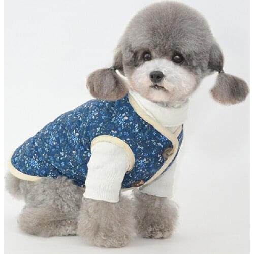 Winter Dog Vest Coat Puppy Apparel Cat Chihuahua Yorkshire Puppy Jacket Outfit Garment Pomeranian Poodle Schnauzer Pet Clothes