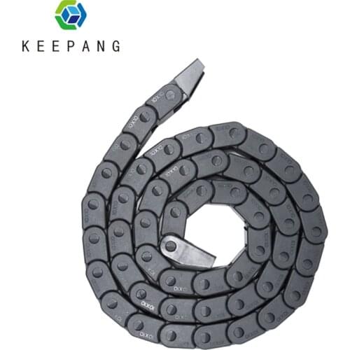 1 meter 7*7mm 10*10mm Cable Drag Chain For 3D Printer Transmission Drag Chain Plastic Router Machine Tools 3D Printer Part