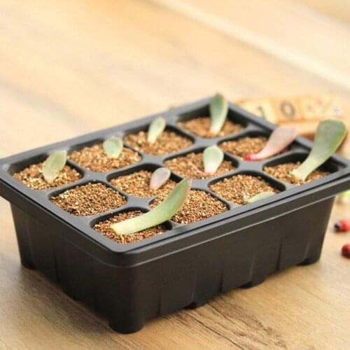 1PC 12Cells Hole Plant Seeds Grow Box Clone Insert Tray Propagation Seeding Case Set