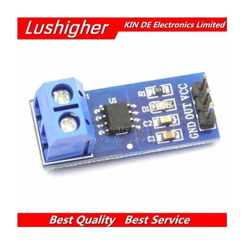 1pcs ACS712 5A 20A 30A Hall Current Sensor Module ACS712 Model 5A ACS712 5A 20A 30A ACS712-5A ACS712-20A ACS712-30A