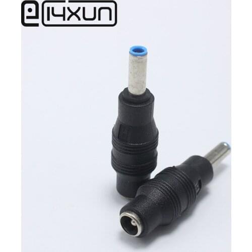 1pcs 5.5 * 2.5mm Compatible 5.5*2.1 mm Female to 4.5*3.0 mm Male DC Connector for HP Compaq Laptop Adapter 4.5x3.0mm Power Jack