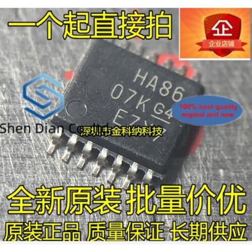10pcs 100% orginal new in stock SN74AHC86PWR silk screen HA86 TSSOP14 feet