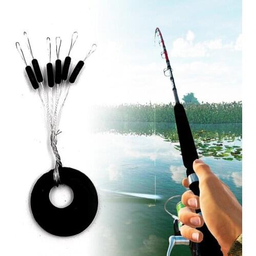 100 Groups High Elasticity Fish Beans Strong Buoyancy Oval Stopper Straight Column Olive Shape Space Bean Float Fishing Tools