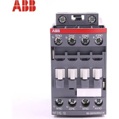 ABB NF 4-pole contactor relays AC / DC operated NF31E-11 NF31E-12 NF31E-13 NF31E-14